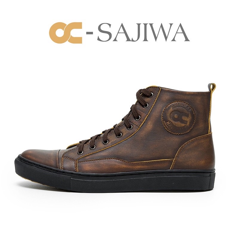 SEPATU SNEAKERS KULIT/SEPATU KULIT  OC-Sajiwa