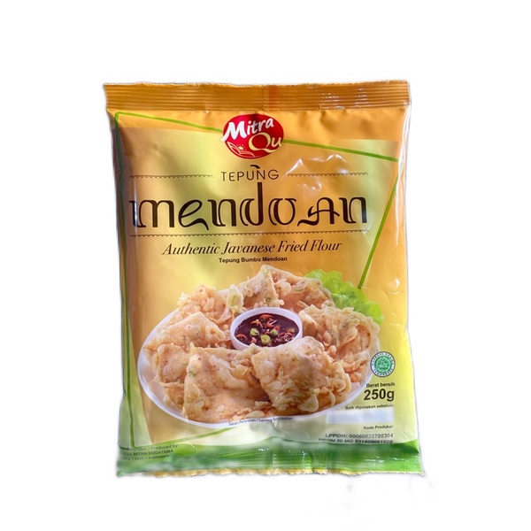 

Mitra Qu tepung mendoan 250gr / tp bumbu memdoan