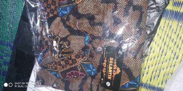 Maura Couple - Sania Ruffle Batik Couple Ori Ndoro Jowi Garansi Termurah Shopee - Batik Modern Solo