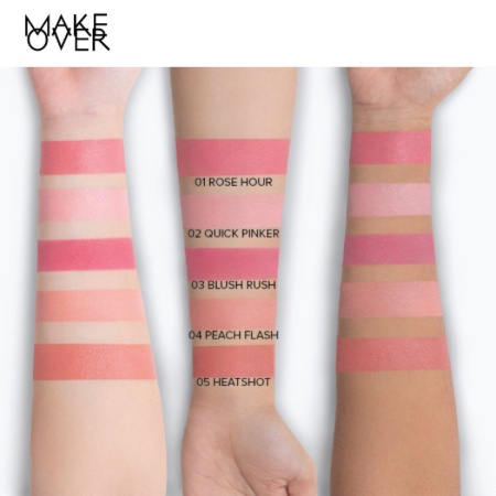 MAKE OVER Multifix Matte Blusher 9 g | Blush On Stick