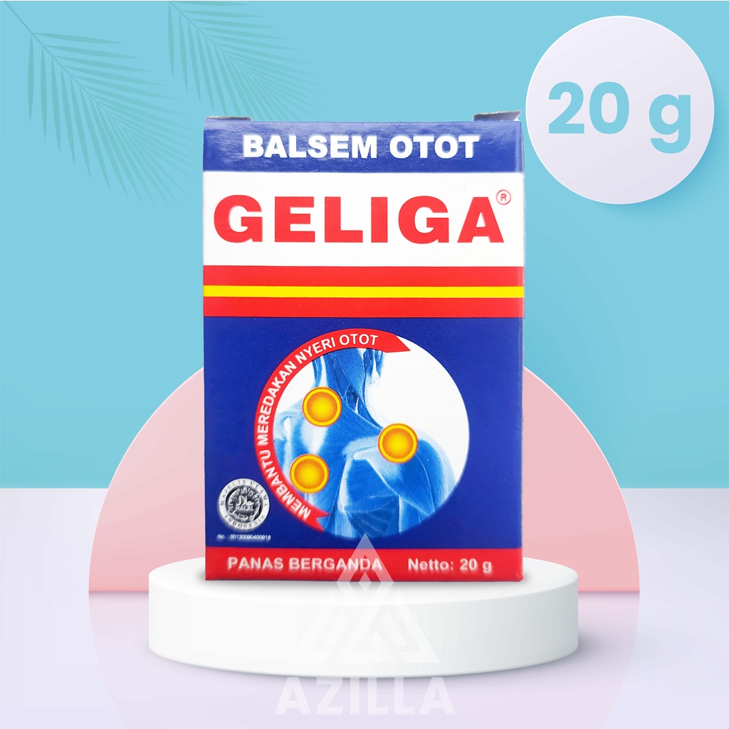 Balsem Otot Geliga 20g | Balsem Geliga 20 gr