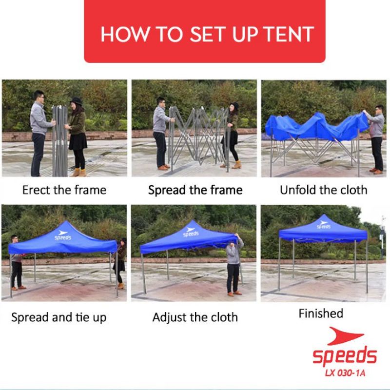 TENDA 3X3 / TENDA JUALAN / TENDA LIPAT / TENDA STAND / TENDA KERUCUT / TENDA / TENDA PORTABLE