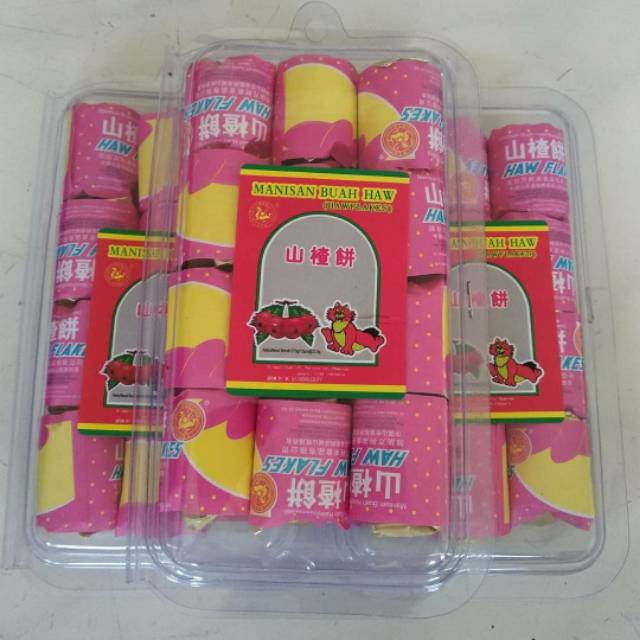 

Sancha Manisan Buah Haw / Haw Flake (12 Rolls)