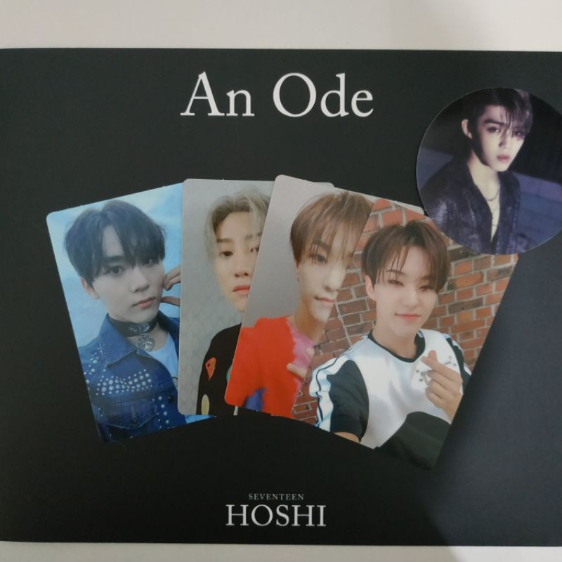 OFFICIAL PHOTOCARD ALBUM AN ODE BEGIN VER REAL VER VERNON HOSHI DINO JEONGHAN SEUNGKWAN THE8