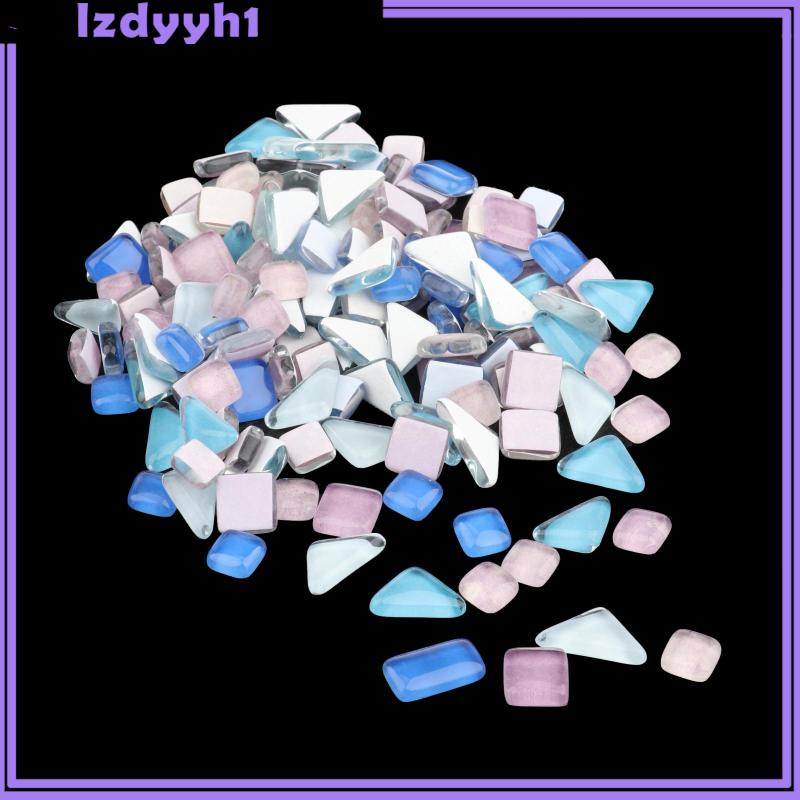 Jual JoyDIY Bright Mosaic Tiles Assorted Craft Glass Pieces Stones