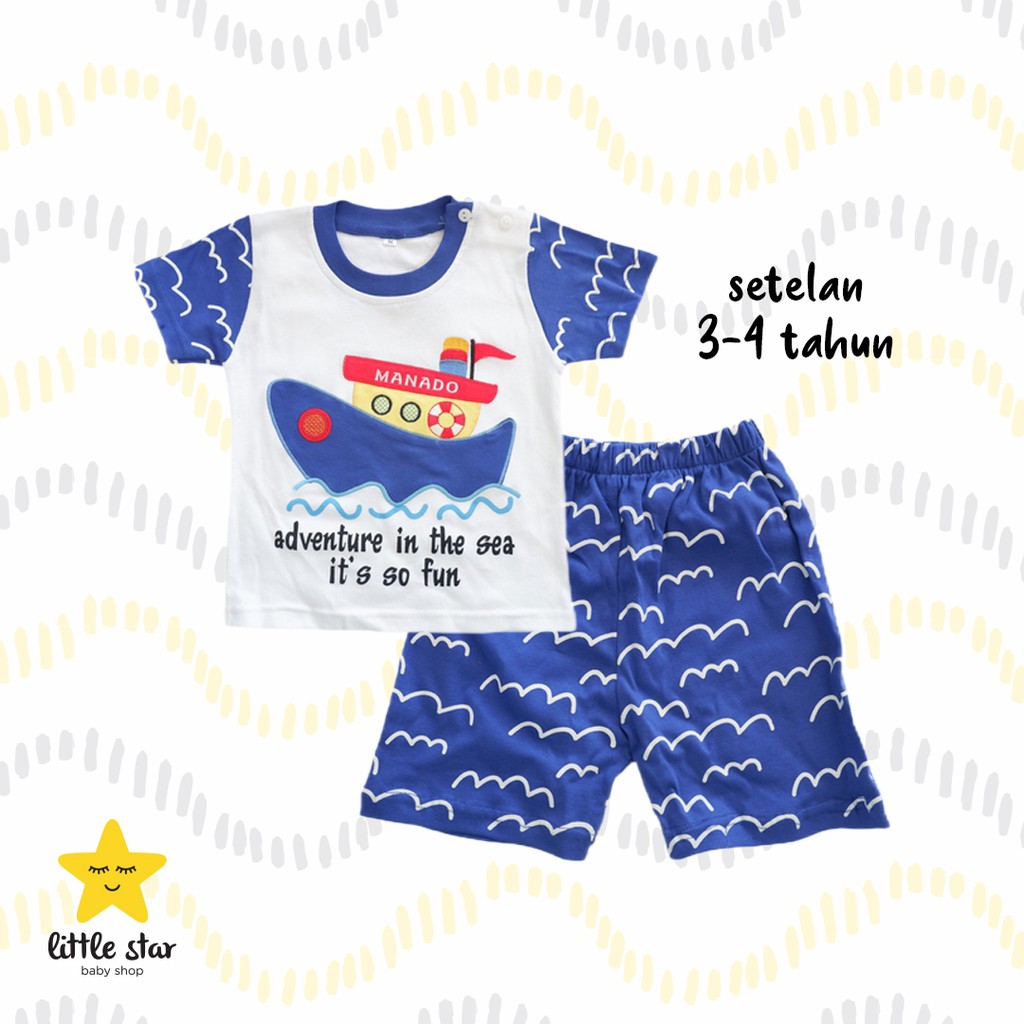 Neet Setelan Anak Cowok | Set Baju Anak Cowok