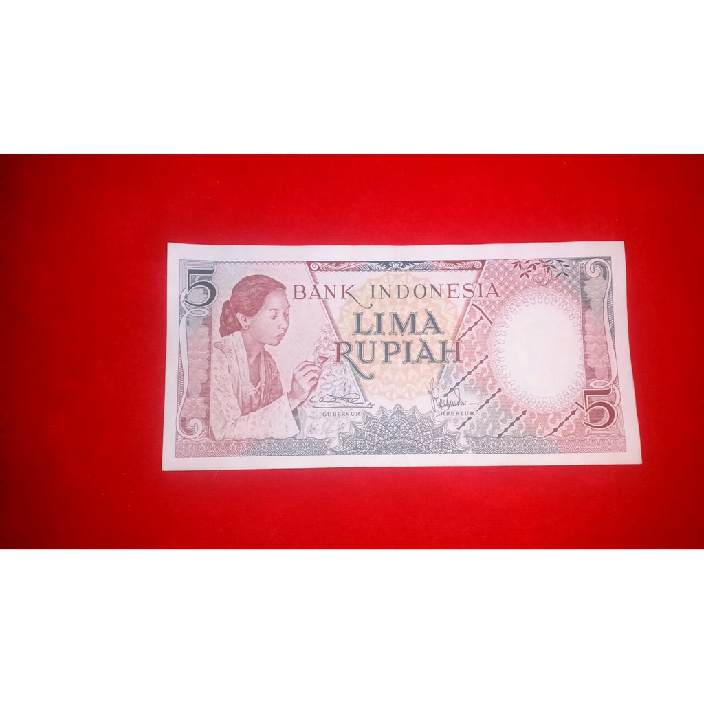 

uang kertas 5 rupiah untuk mahar nikah