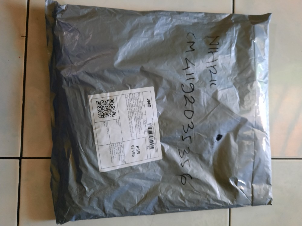 New Kemeja Batik Pria Lengan Panjang Motif Seno Biru Cirebon Mataram Gurita Kuning Motif Mocca Biru