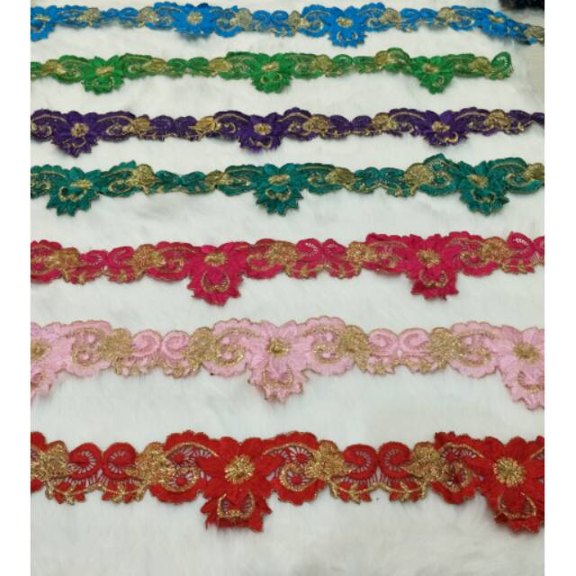 RENDA BORDIR METERAN (50CM)