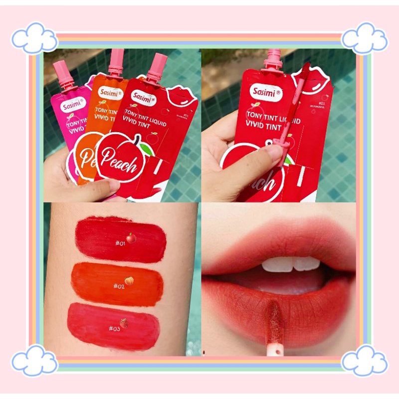 PROMO ECER!!!LIP TINT SASIMI VIVID TINT