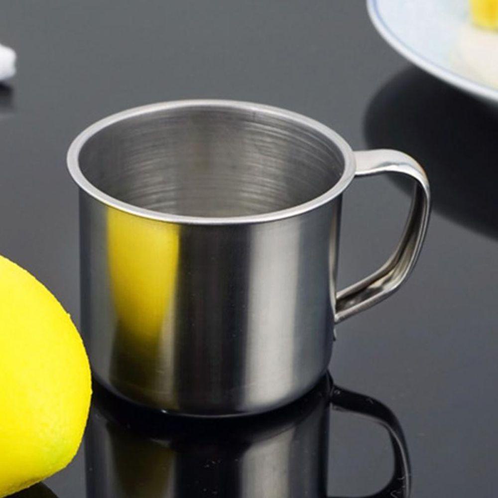 Populer Mug Kopi 200ml Mini Travel Metal Stainless Steel