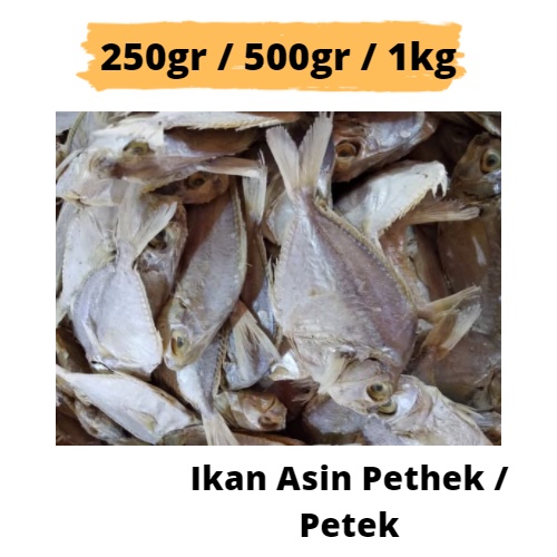 

IKAN ASIN PHETEK / PETEK 250GR / 500GR / 1KG KUALITAS SUPER