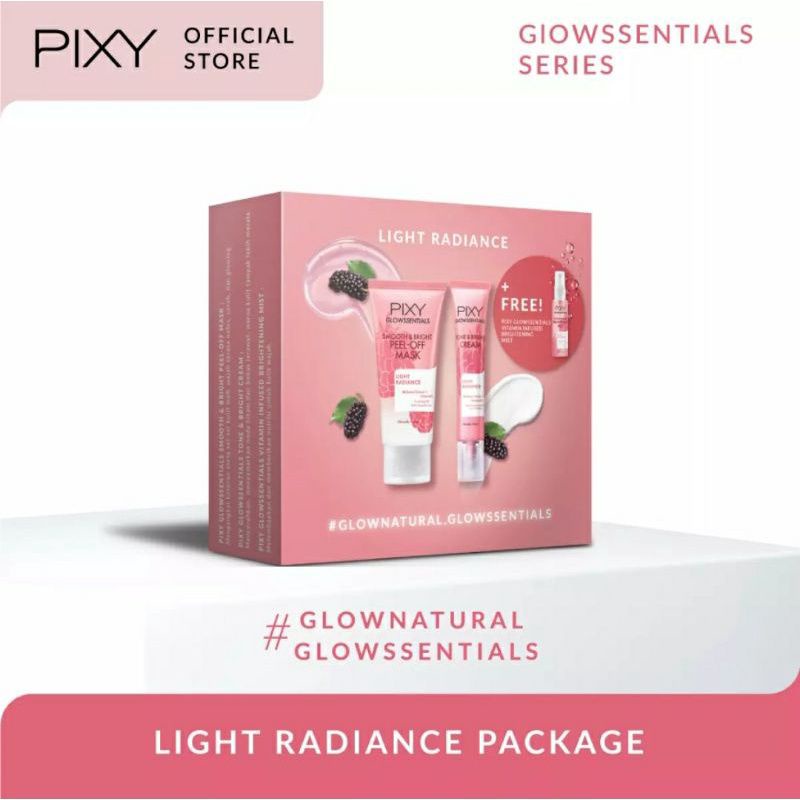 Paket Pixy Glowssentials Light Radiance [BUY 2 GET 1] Package