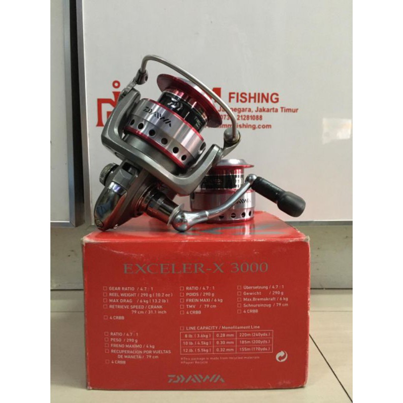 Reel Daiwa Exceler-X 3000