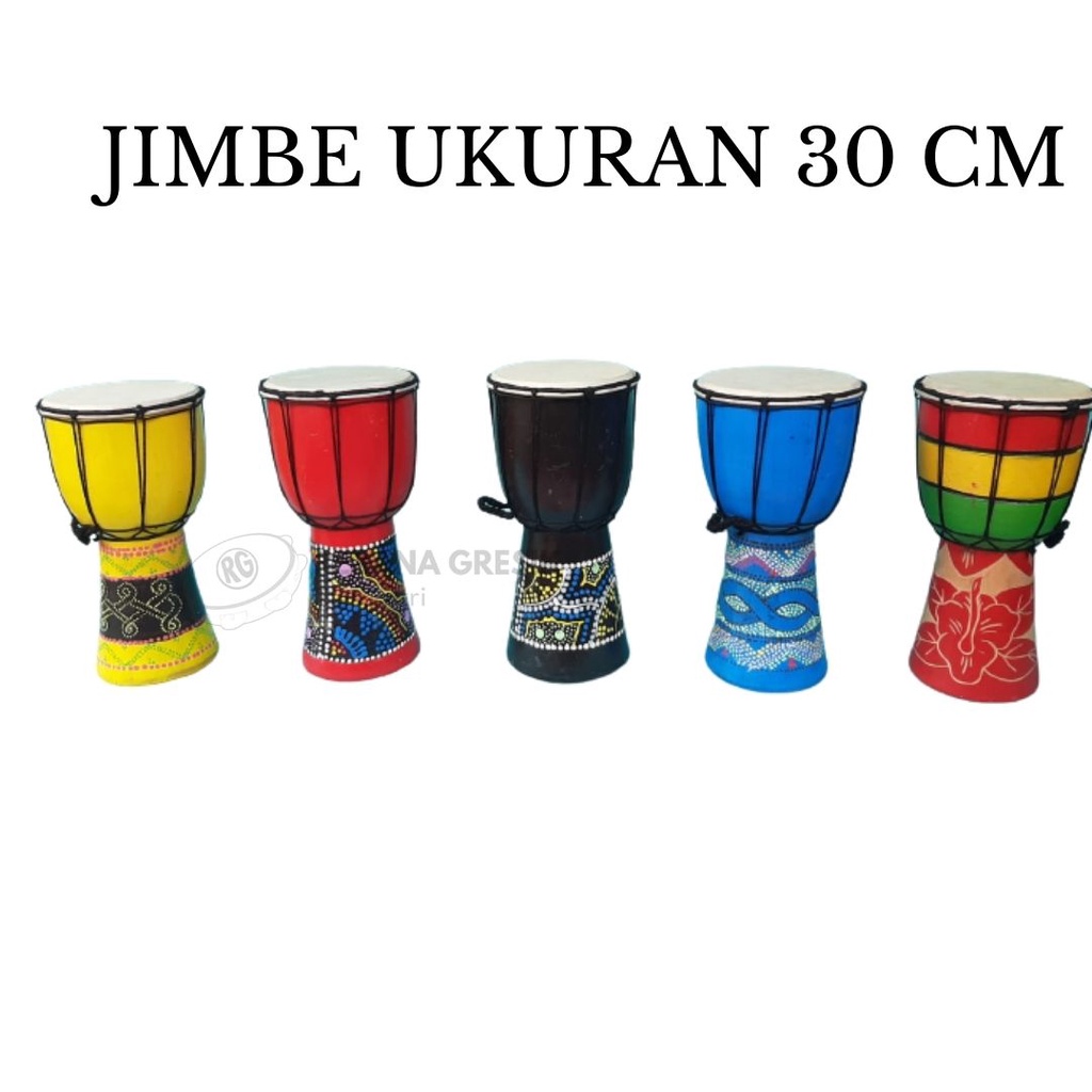Alat Musik Tradisional Jimbe uk 30 cm gendang anang ketipung alat musik rebana alat musik jawa