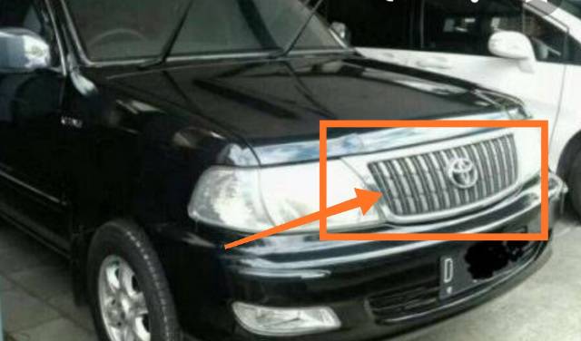 Grill rambang kijang kapsul LGX 2003 2004