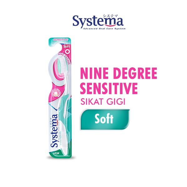 Systema Sikat Gigi 9 Degree Sensitive