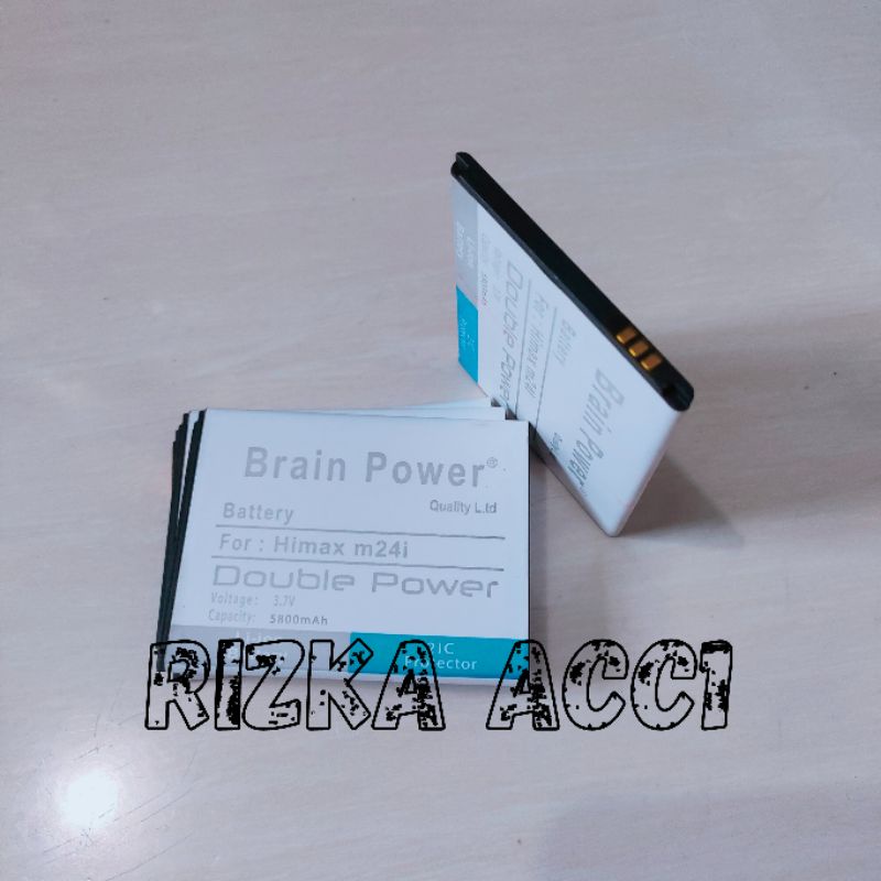 Baterai Batre Himax M24i / Hi-Max 9M 4G LTE Brain Power Battery Batrai Hp