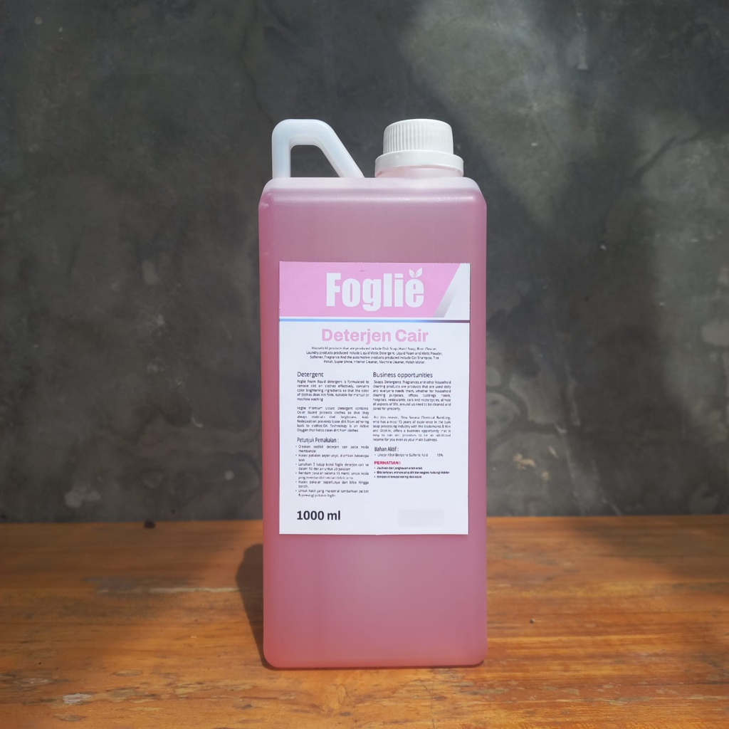 Deterjen Cair Laundry Liquid Ekonomis 1 liter Foglie