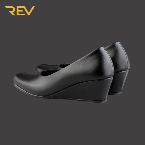 ☀ REV STORE ☀ Sepatu pantofel kantor dinas formal wanita ukuran besar BIG SIZE Hak 5cm