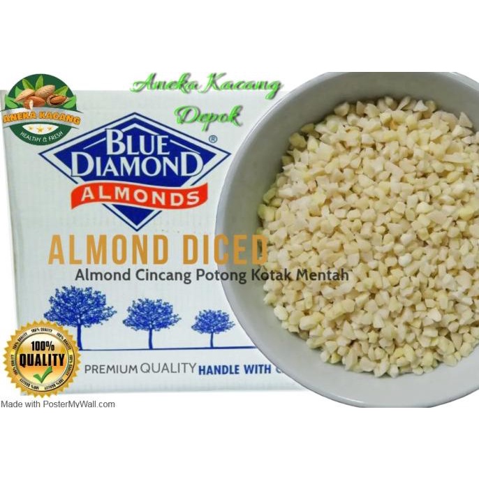 

Almond Diced 500 gr Blue Diamond USA / Kacang Almond Cacah