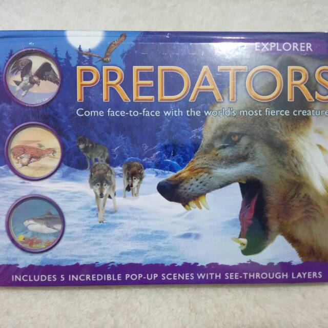 Paket buku 3D Explorer Predators