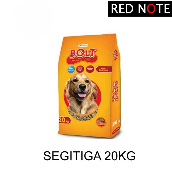 BOLT Dog Beef Bulat/Segitiga 20kg (Ekspedisi)