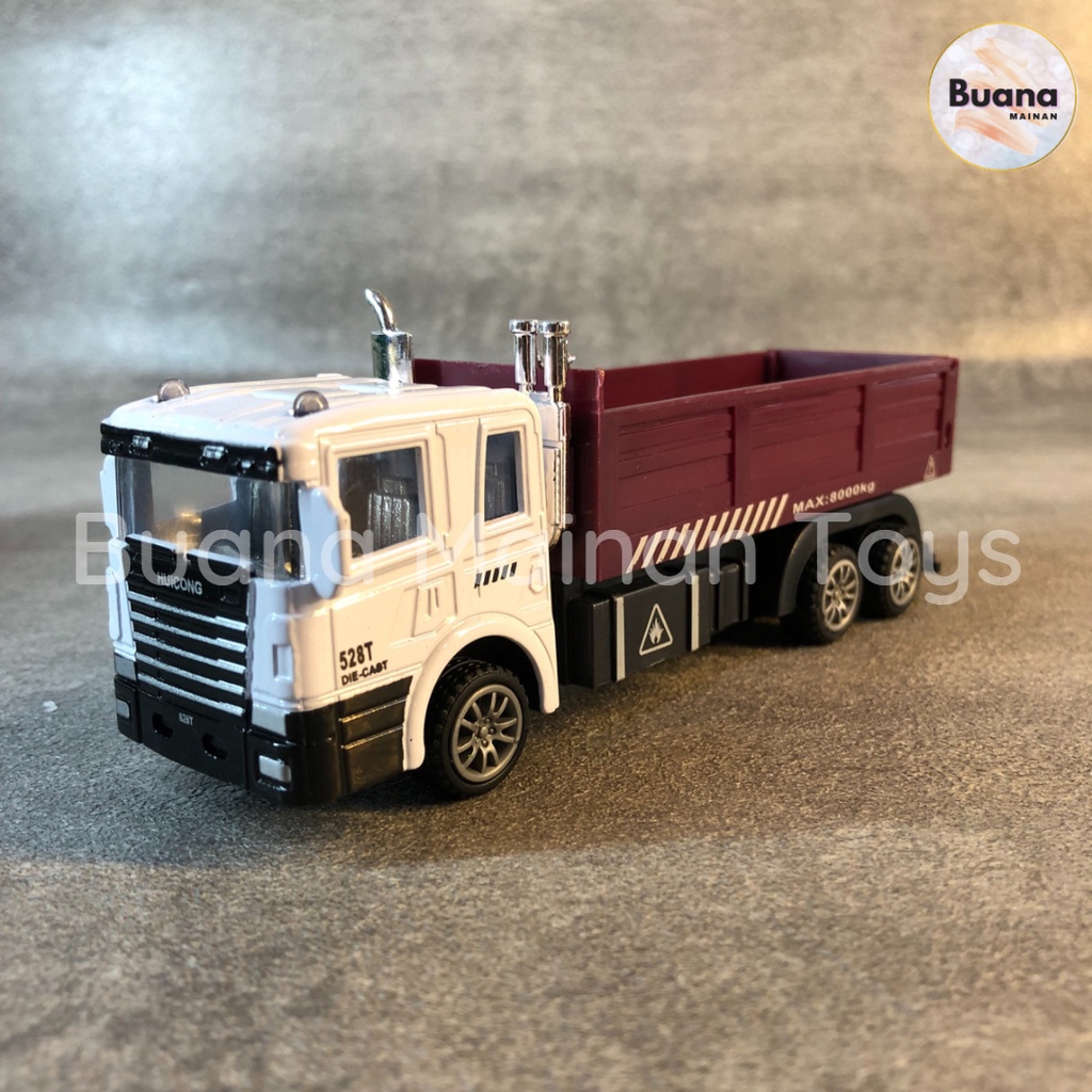 DIECAST TRUCK POWER SPEED PULL BACK - METAL MAINAN MOBIL MOBILAN ANAK TRUK PEMADAM