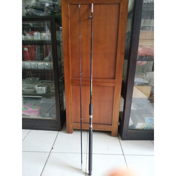 Joran Sambung 2 drat/ulir crocodile sangat kuat, ringan, bahan carbon solid