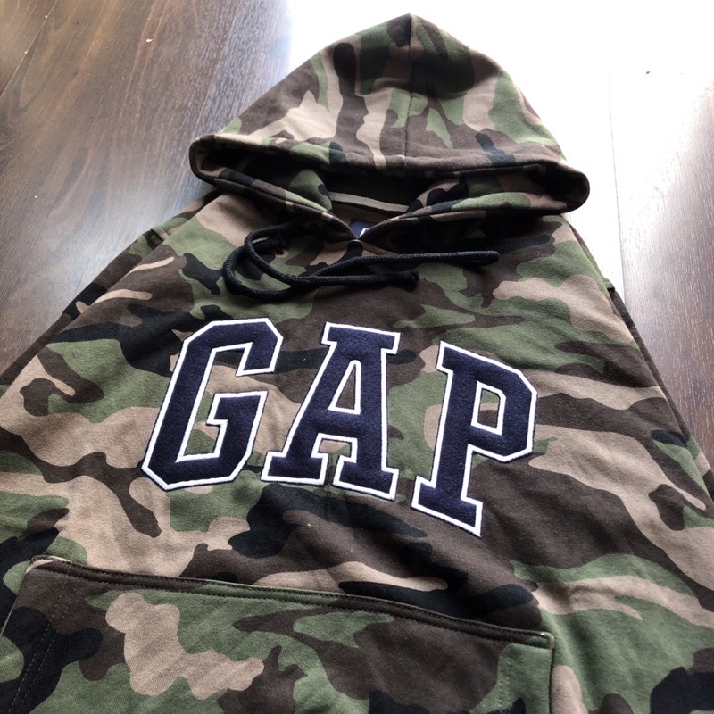 JAKET GAP | HOODIE GAP CAMO FULLTAG ~ BISA COD BAYAR DI TEMPAT