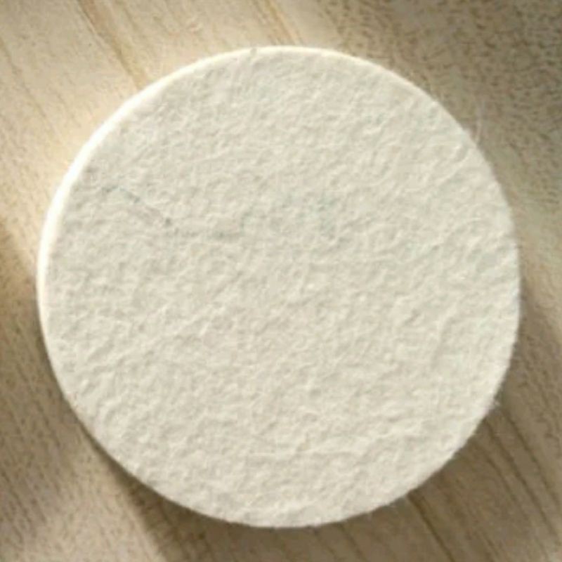 Busa Poles Kaca Mobil Motor Baret Alat Spon Poles Wool Felt Glass 3 Inch Polishing Wheel Pad Velcro