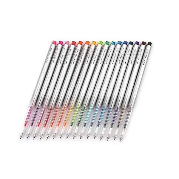 

Uni Style Fit Single Color Slim Gel Pen - 0.28 mm Refillable
