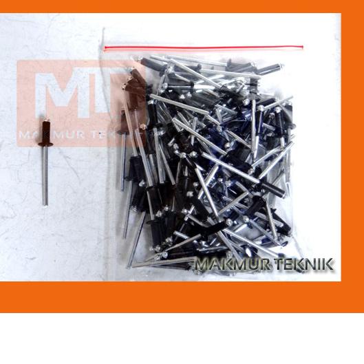 ➩ PAKU RIVET - PAKU KELING TYPE 435 Warna Hitam - Putih - Coklat - Putih ☀