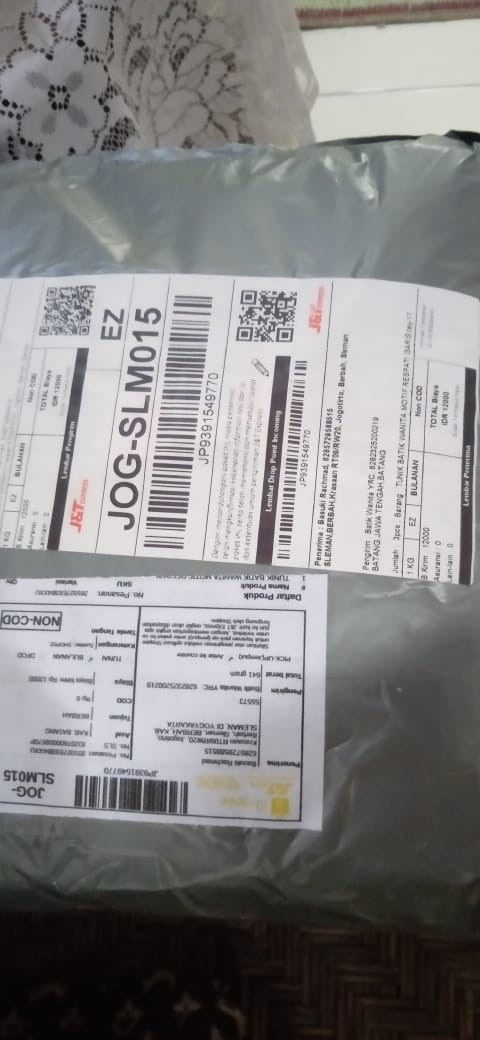 Batik Wanita Asj Sa Hrb026 Kenongo Kemeja Tosca Pendek