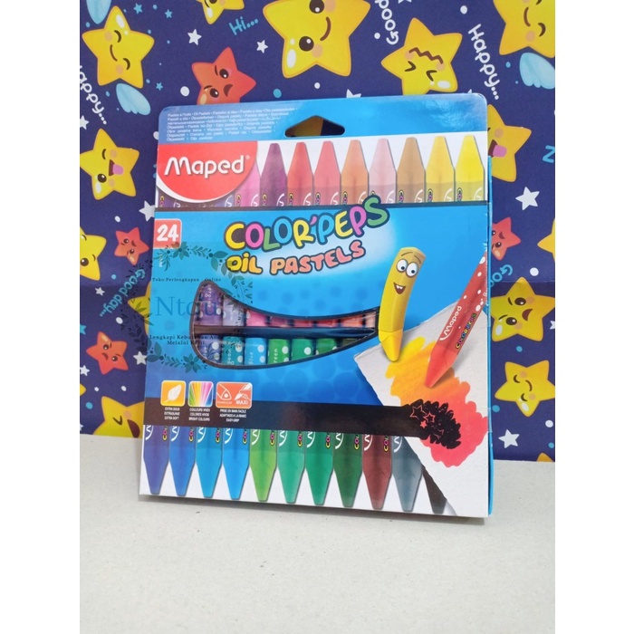 

Promo Crayon Maped Colorpeps Oil Pastel Trendi