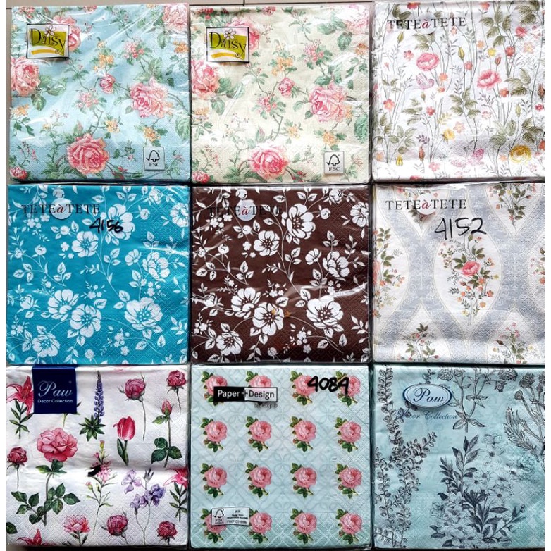 napkin decoupage