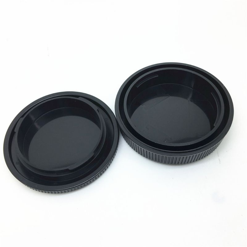 VIVI   Rear Lens Cap Set For C-anon EOS RF Mount Rear Lens Cap Body Cap C-anon R