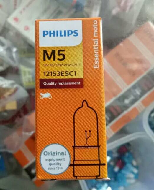 BOHLAM MOTOR MERK PHILIP UNTUK SEMUA MOTOR MATIC DAN BEBEK