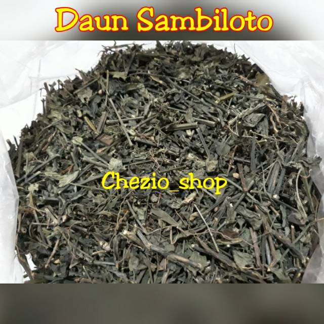 

Daun Sambiloto Kering 1kg