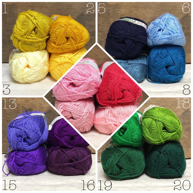 Benang Rajut KATUN BAMBU (Bamboo Cotton)