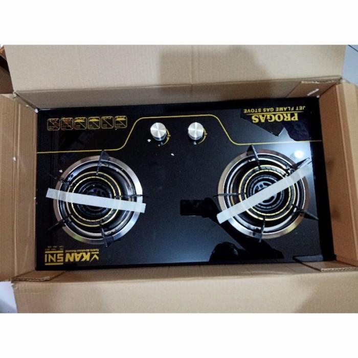 Kompor tanam progas 2 tungku Gas-gas