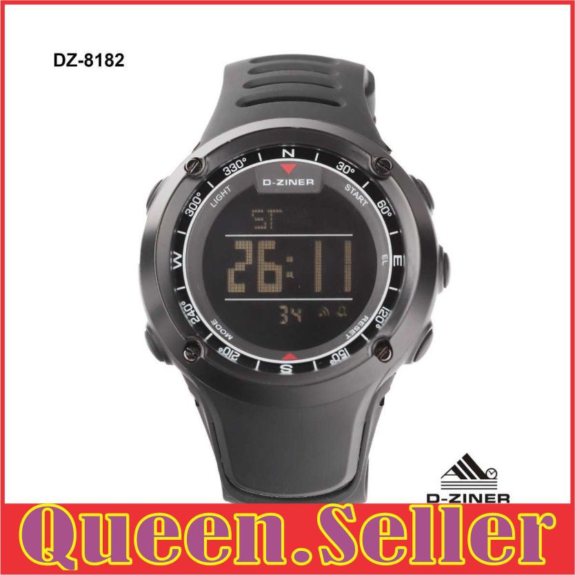 QS783 fashion pria jam tangan pria ORIGINAl D-Ziner 8182 Jam Tangan Original