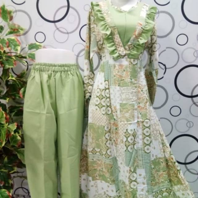 Gamis set celana