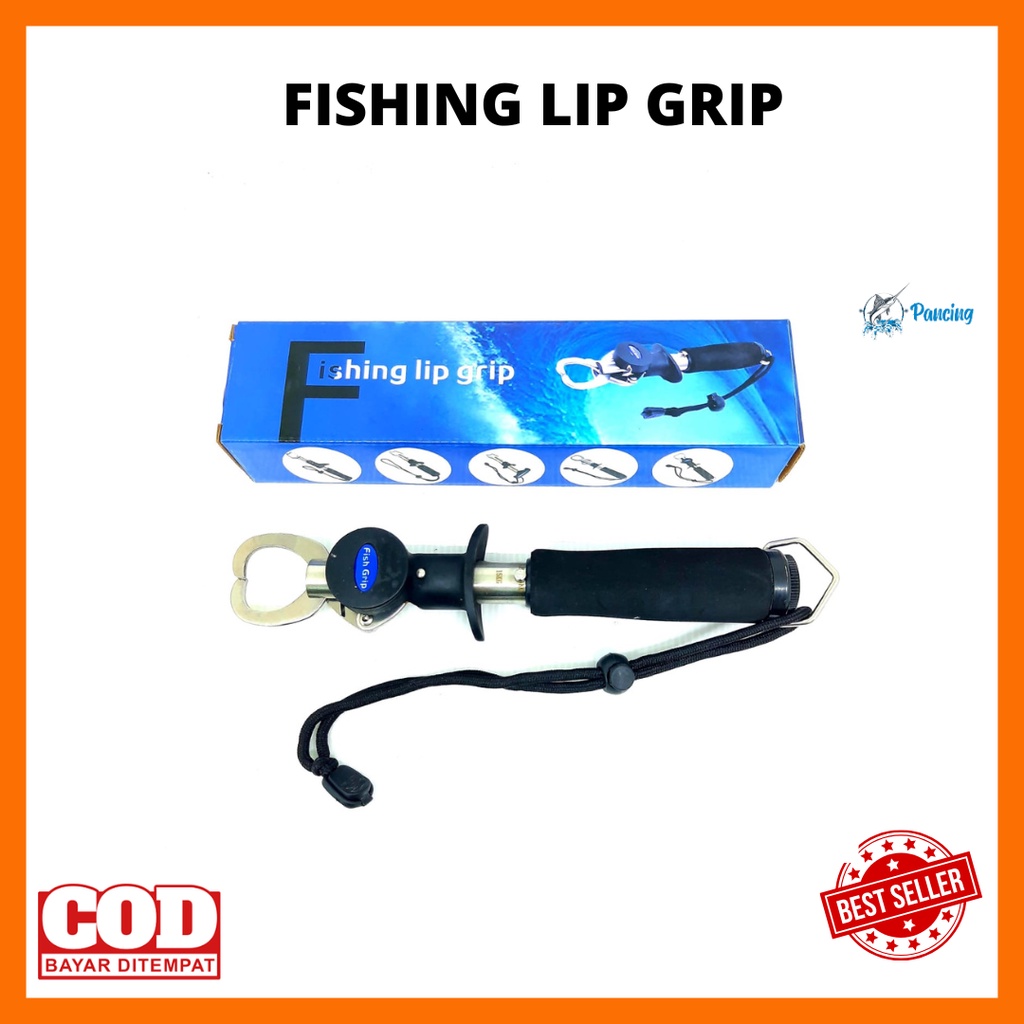 Aksesoris Pancing ALAT PENJEPIT MULUT IKAN FISHING LIP GRIP Ukuran Besar