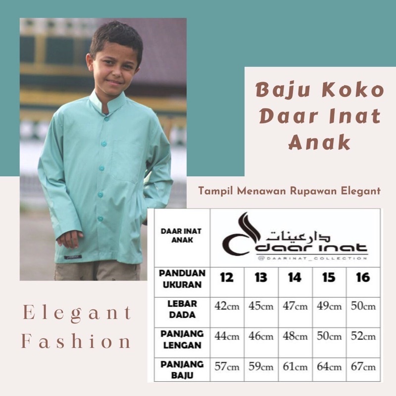 Baju koko DAAR INAT ANAK . Koko haibah ANAK. Koko ANAK murah . Busana muslim ANAK . Baju koko ANAK. Koko ANAK . Seragam hadroh ANAK . Seragam marawis ANAK . Seragam ANAK