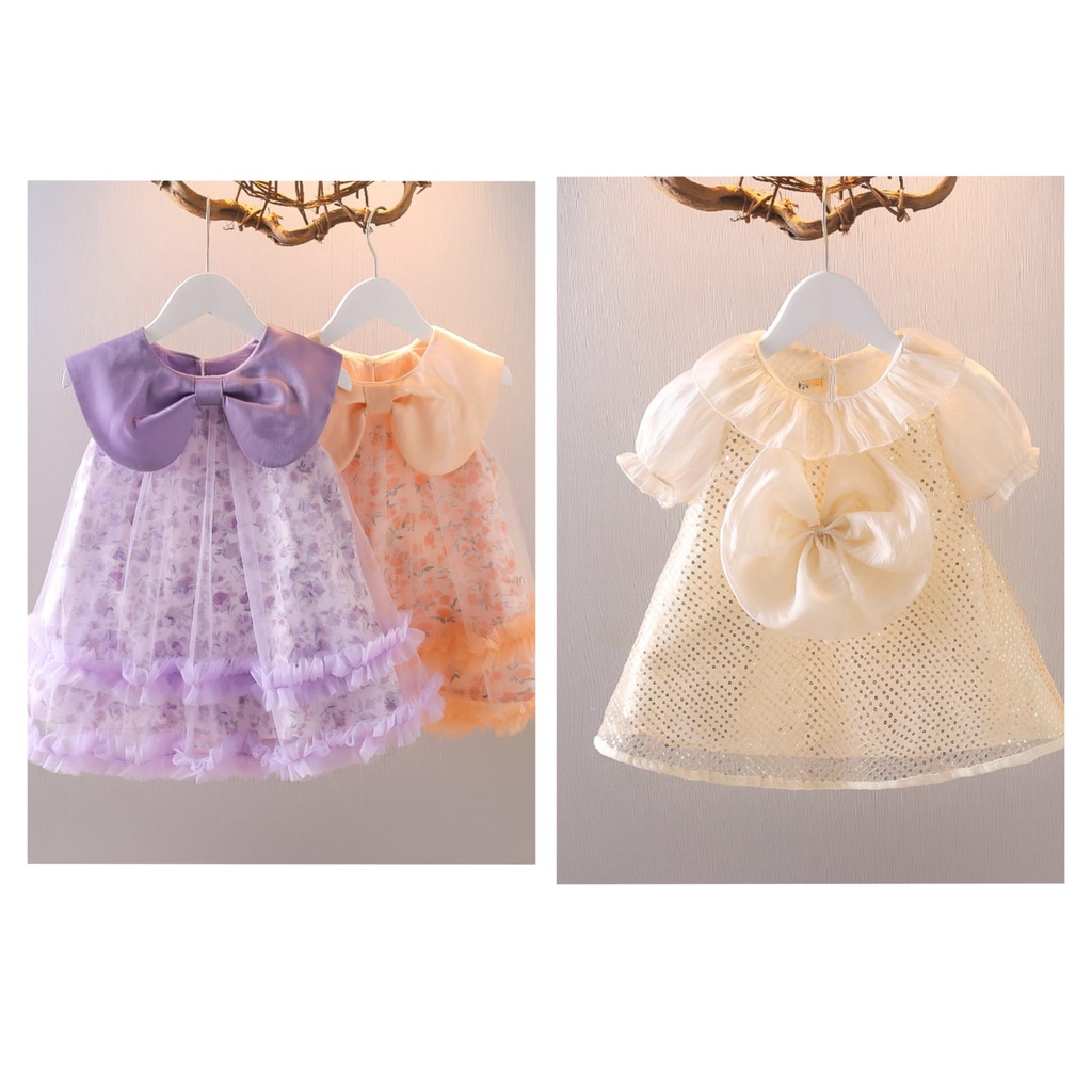 6BULAN - 4TH Dress Anak Perempuan Dress Tutu Bayi Anak perempuan