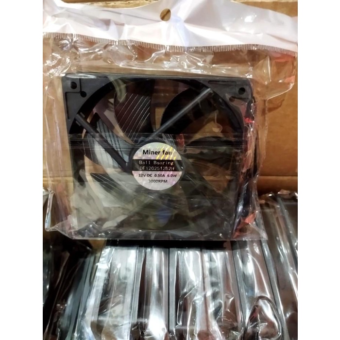 Fan Cooling Pendingin 12V DC 12CM Bisa Buat PC Mining