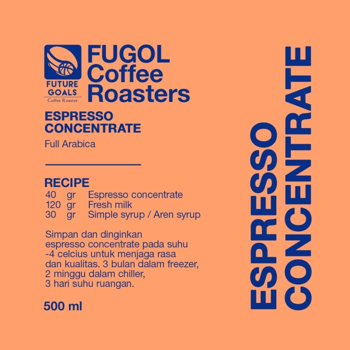 

vd201r Espresso Cair / Konsentrat Kopi 500 Ml - Full Arabica Ds20X11