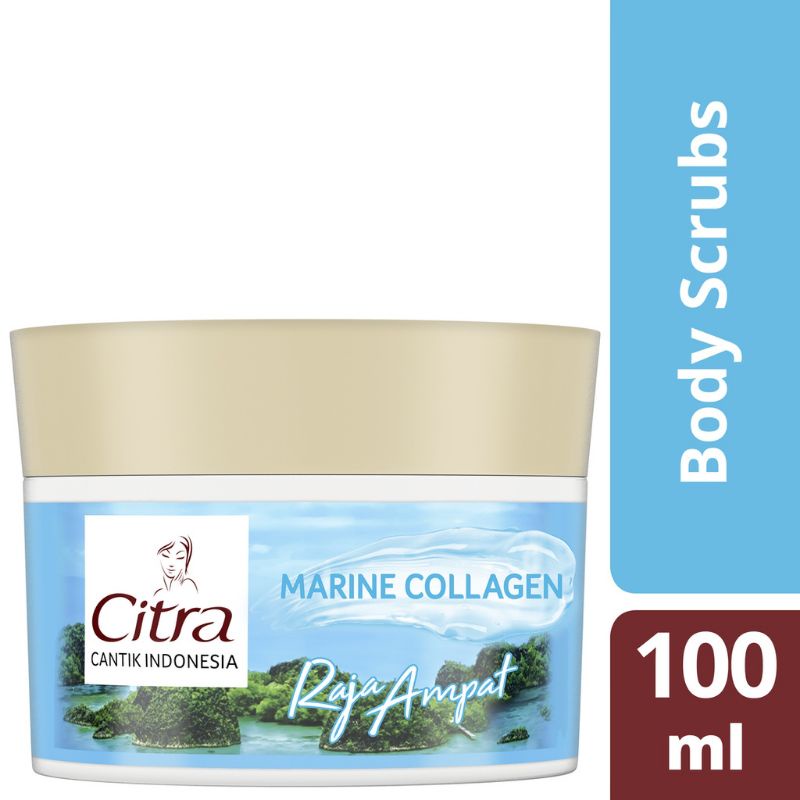 Citra Marine Collagen Raja Ampat | Citra Volcanic Clay Mount Bromo Body Scrub - 100ml