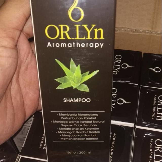 Shampo Orlyn Aromateraphy/penghilang uban alami